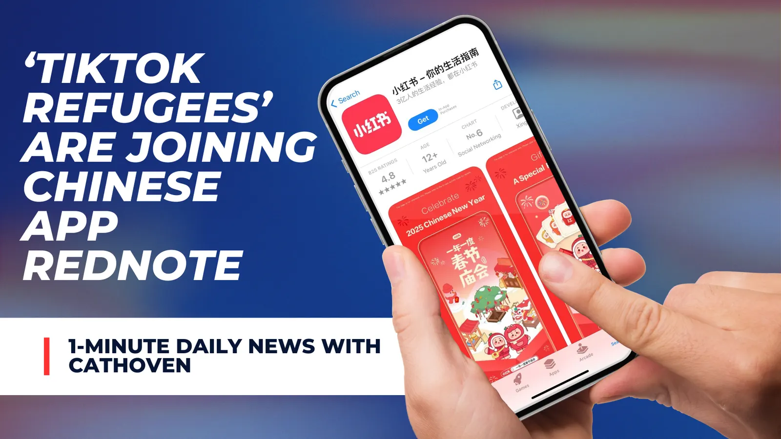‘TikTok Refugees’ are Joining Chinese App Rednote